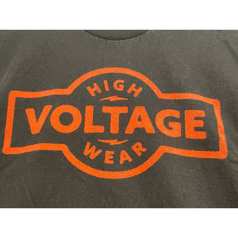 High Voltage Wear shirt mens XL short sleeve Union Made USA set of 2 Bayside - Picture 11 of 16